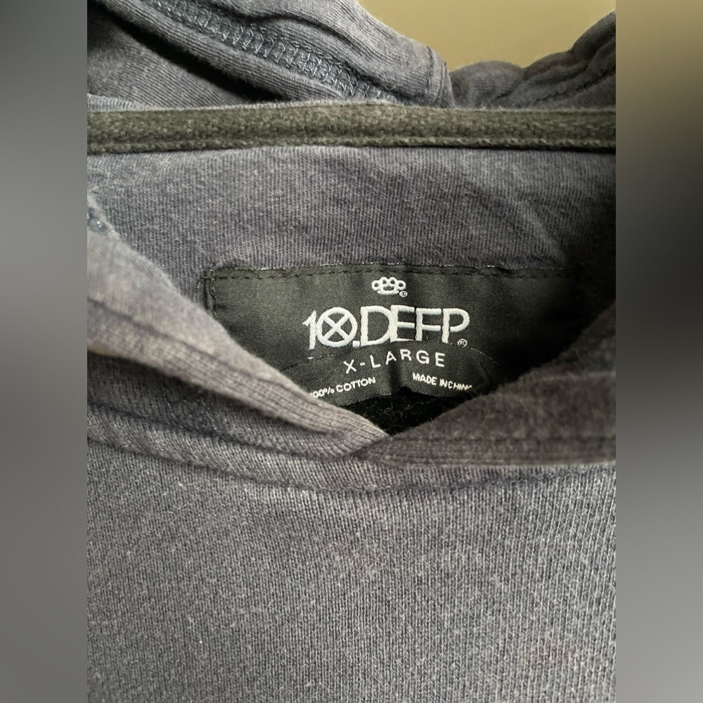 10 Deep Mens Hoodie - Picture 12 of 12